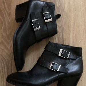 Franco Sarto Black Booties